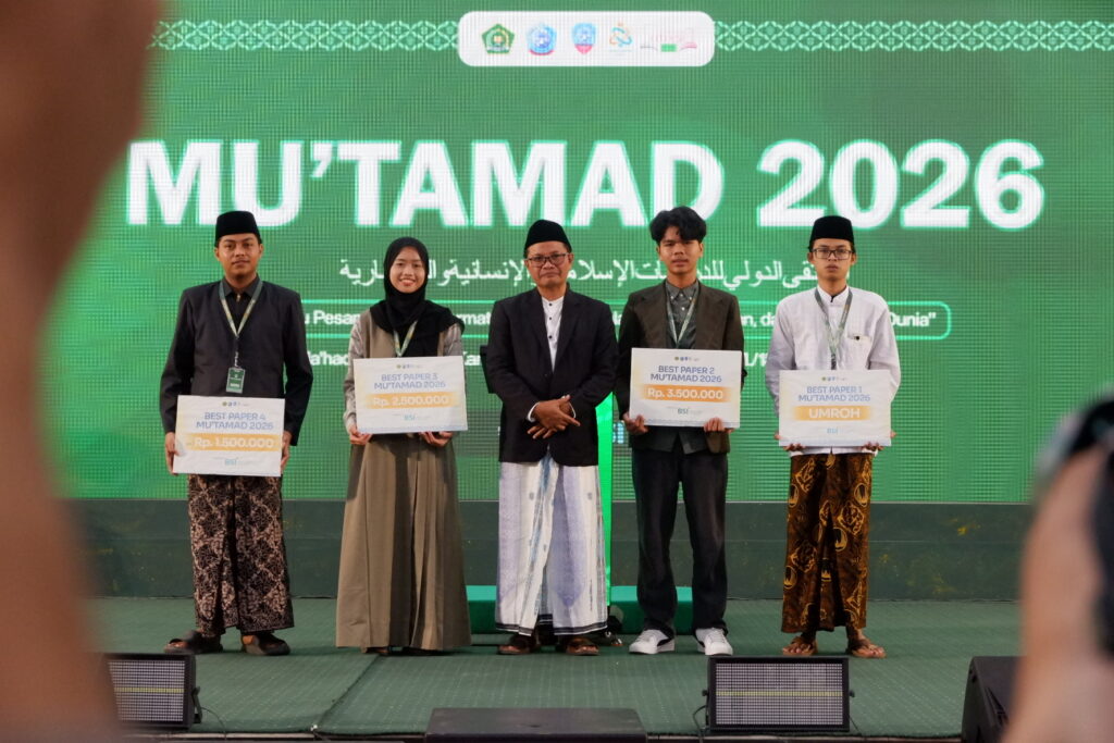 Tutup MU’TAMAD 2026, Kemenag Umumkan Peraih Best Paper di Ma’had Aly Lirboyo