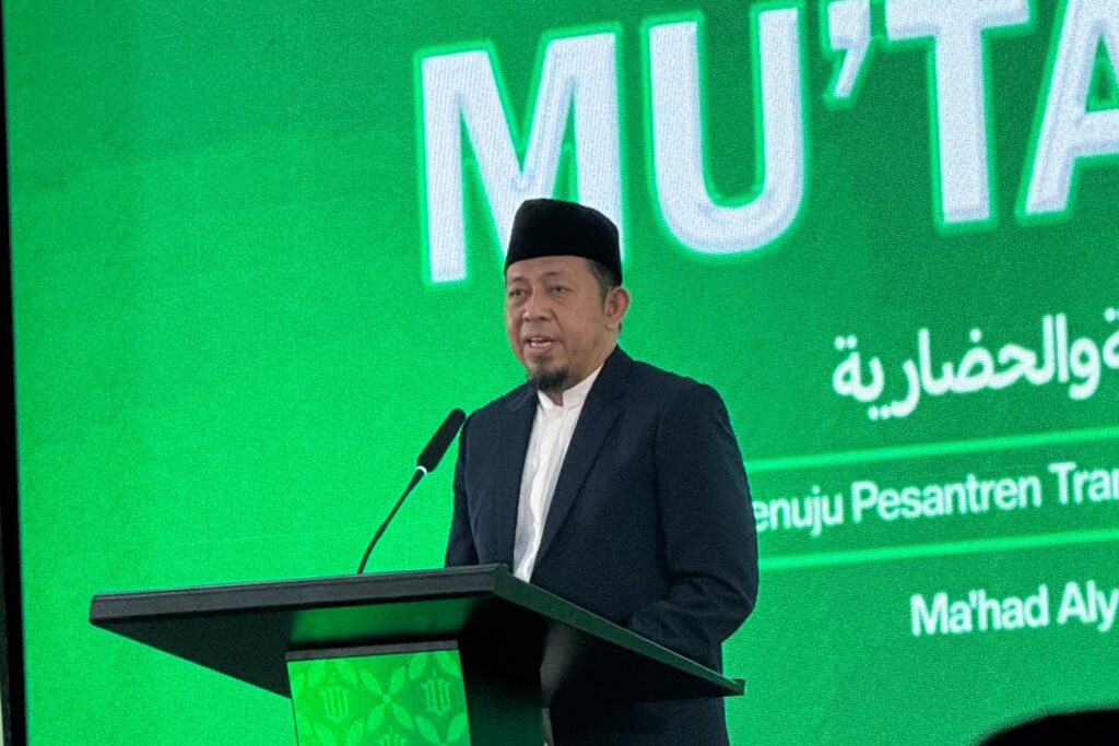 Buka MU’TAMAD 2026 Lirboyo, Dirjen Pesantren Paparkan Penguatan Kelembagaan Ma’had Aly dan Digitalisasi Santri